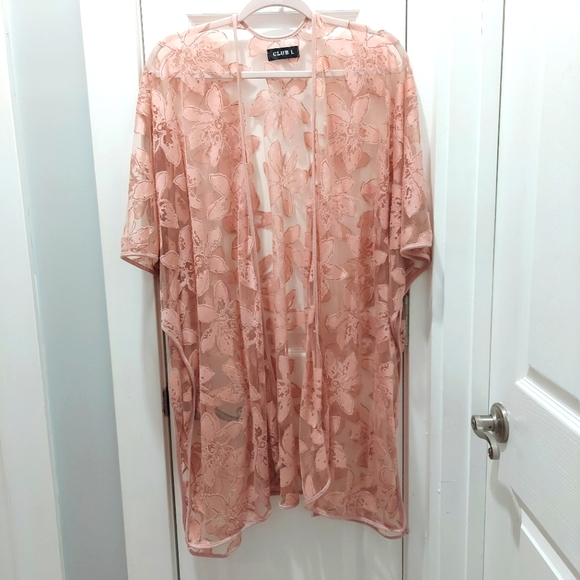 Kimono pink Club L One Size - Picture 1 of 7